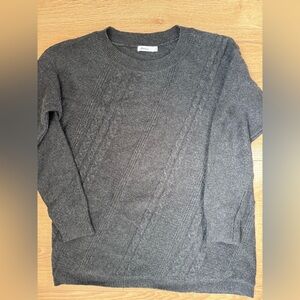 3/$30 - REITMANS Dark Gray Sweater